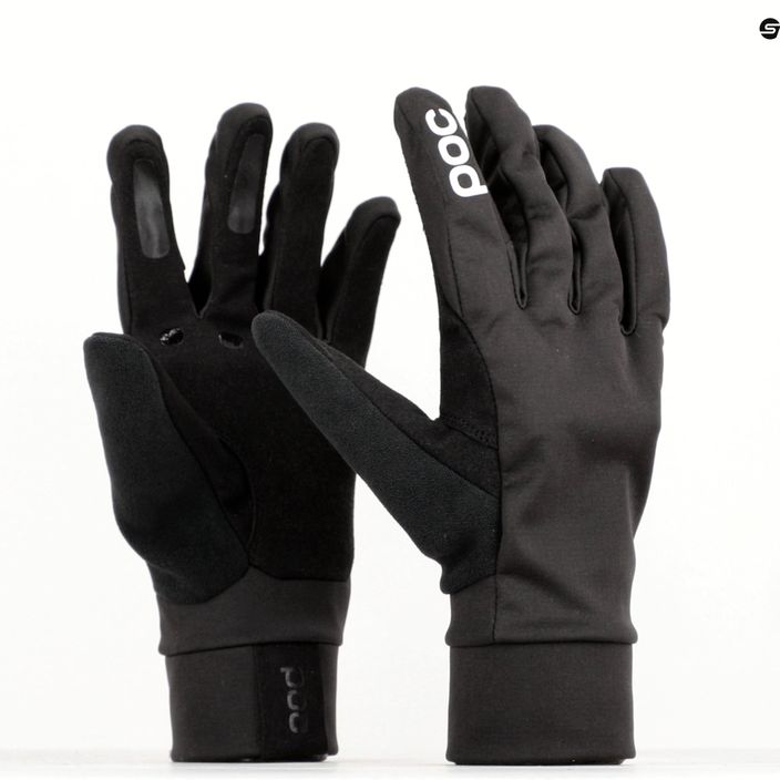 Radfahrer-Handschuhe POC Essential Softshell Glove uranium black 7