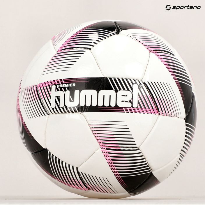 Hummel Premier FB Fußball weiß/schwarz/rosa Größe 5 5