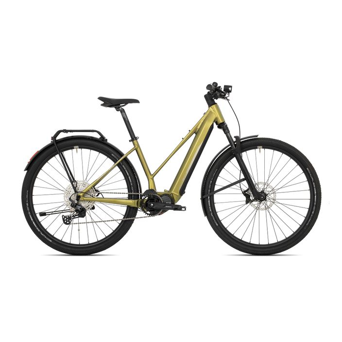 Superior eXR 6090 L Touring 36V 504Wh matt olivmetallic/chromsilber Elektrofahrrad 2