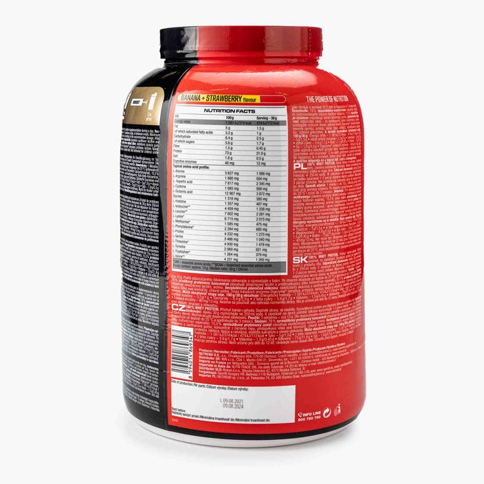 Molke Nutrend 100% Protein 2.25kg Banane-Erdbeere VS-032-2250-BAJH 3