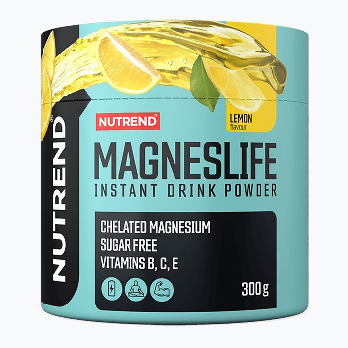Magnesium Nutrend Magneslife Instant Getränkepulver 300 g Zitrone VS-118-300-CI 4