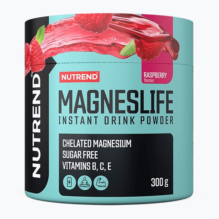 Magnesium Nutrend Magneslife Instant Getränkepulver 300 g Himbeere VS-118-300-MA 4