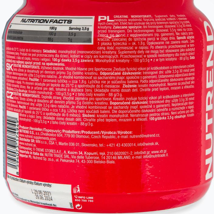 Monohydrat Nutrend Kreatin 300g VS-001-300-XX 2