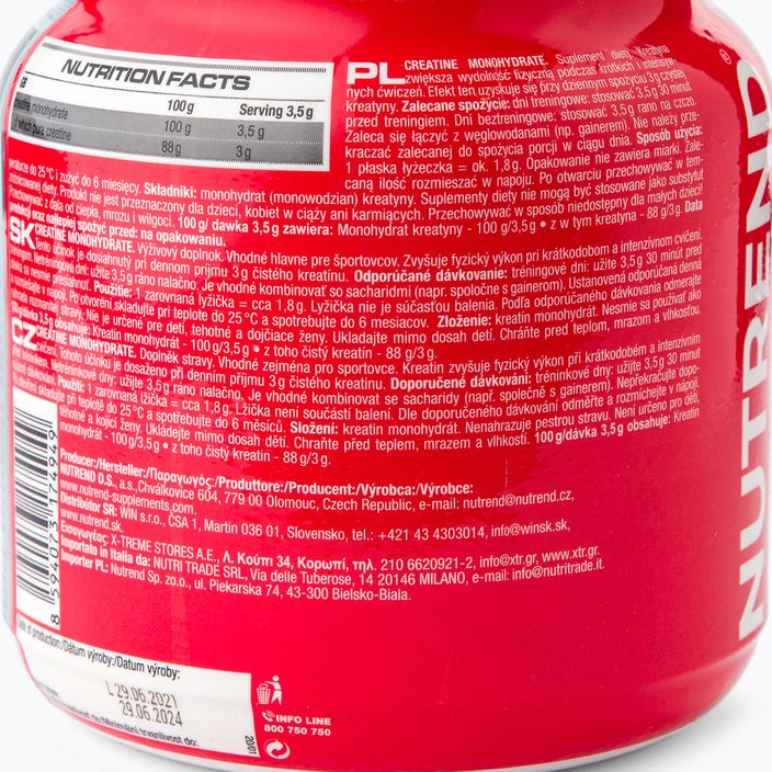 Monohydrat Nutrend Kreatin 300g VS-001-300-XX 3