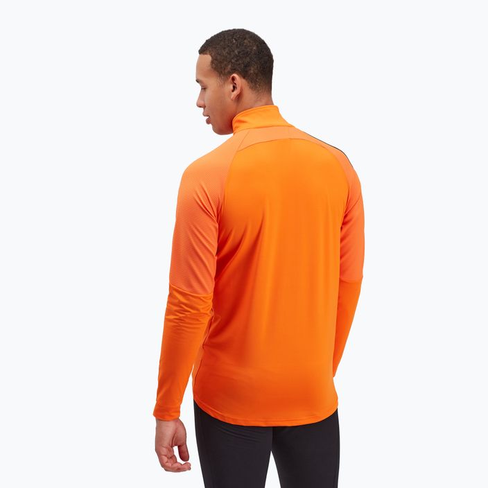 Herren-Langlauf-Sweatshirt SILVINI Marone orange 3222-MJ1900/6060 2