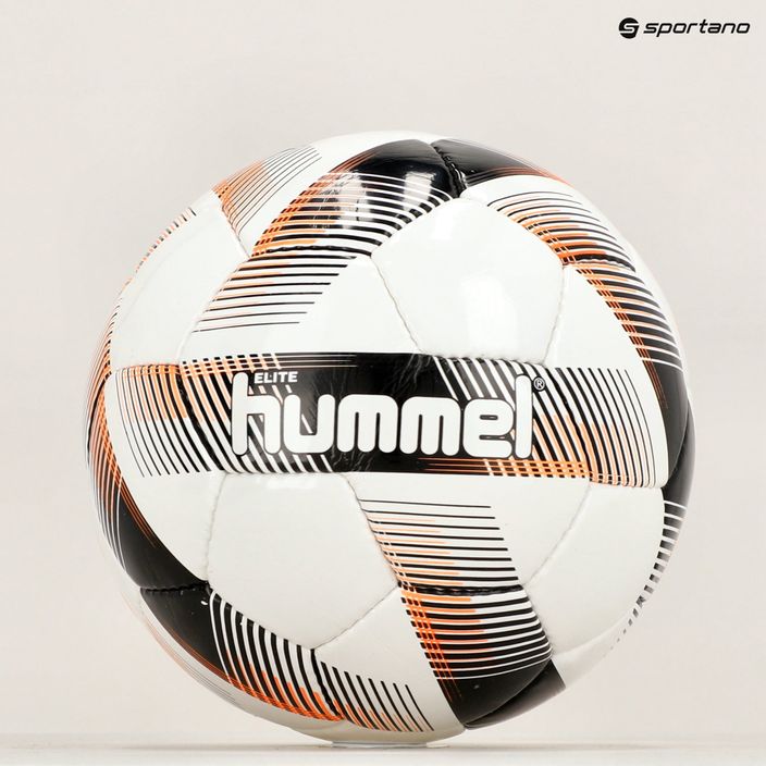 Hummel Elite FB Fußball weiß/schwarz/silber Größe 4 6