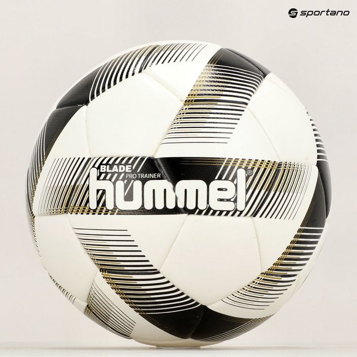 Hummel Blade Pro Trainer FB Fußball weiß/schwarz/Gold Größe 5 6