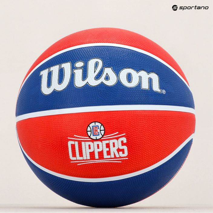 Wilson NBA Team Tribut Los Angeles Clippers Basketball rot WTB1300XBLAC 7