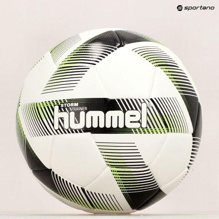 Hummel Storm Trainer FB Fußball weiß/schwarz/grün Größe 4 6