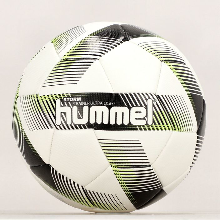 Hummel Storm Trainer Ultra Lights FB Fußball weiß/schwarz/grün Größe 5 6