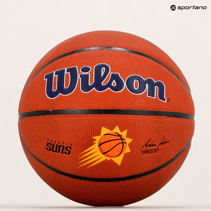 Wilson NBA Team Alliance Phoenix Suns brauner Basketball WTB3100XBPHO 6