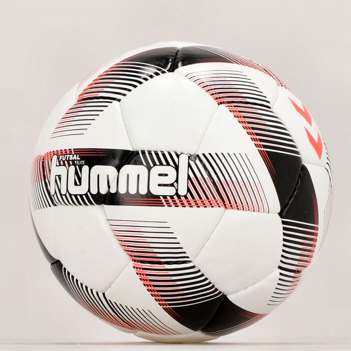 Hummel Futsal Elite FB Fußball weiß/schwarz/rot Größe 3 5