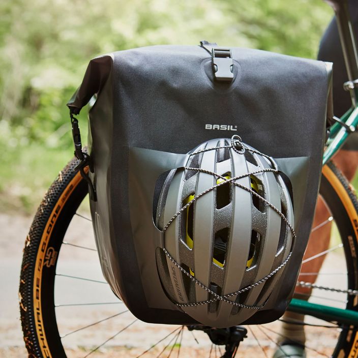 Fahrradtasche für Kofferraum Basil Bloom Navigator Waterproof Single Bag schwarz B-18258 13