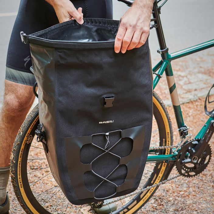 Fahrradtasche für Kofferraum Basil Bloom Navigator Waterproof Single Bag schwarz B-18258 14