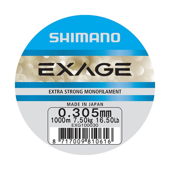 Shimano Exage stahlgraue Angelschnur 2