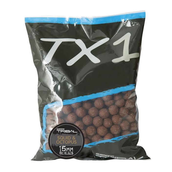 Shimano Tribal TX1 Tintenfisch & Oktopus Karpfen Boilies 1 kg 2