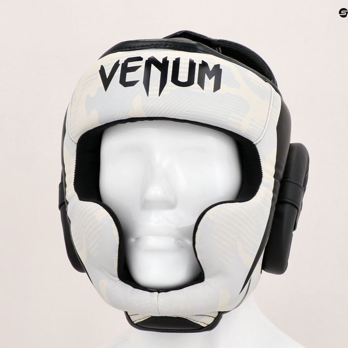 Venum Elite weiß/camo Boxerhelm 13