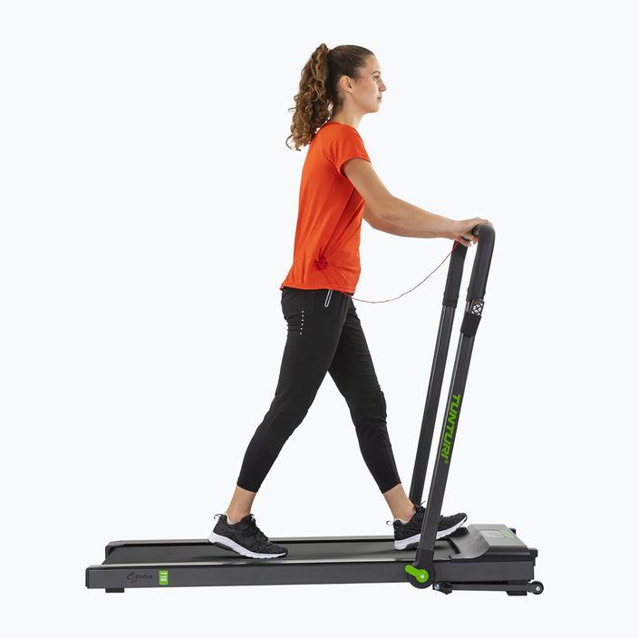 Tunturi Cardio Fit T10 schwarzes elektrisches Laufband 7