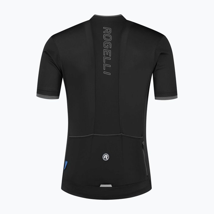 Fahrradtrikot Herren Rogelli Essential black 4