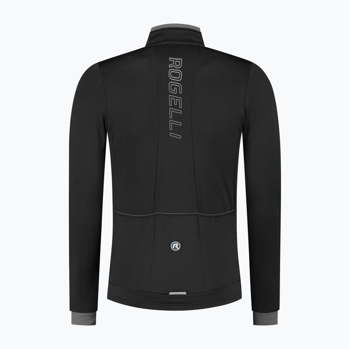 Fahrrad Longsleeve Herren Rogelli Essential black 5