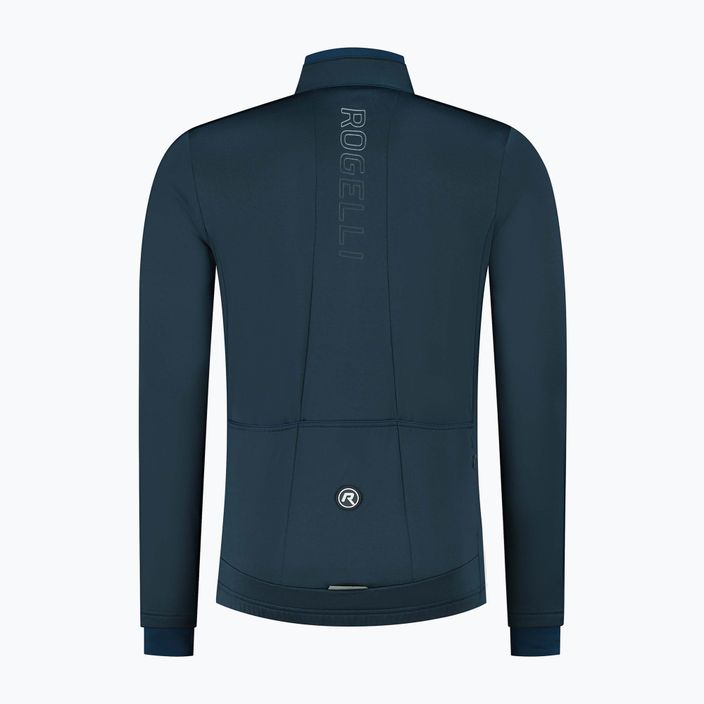 Fahrrad Longsleeve Herren Rogelli Essential blue 5