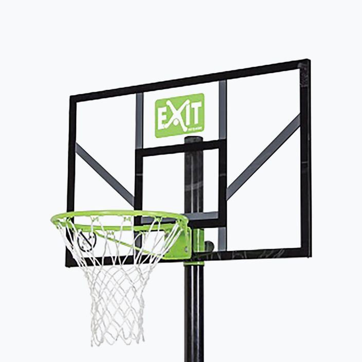 EXIT Comet tragbarer Basketballkorb schwarz-grün 206 4