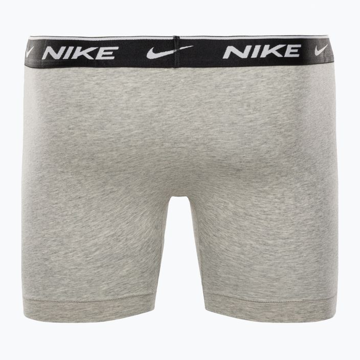 Nike Everyday Cotton Stretch Boxer Brief 3Pk MP1 weiß/grau heather/schwarz 6