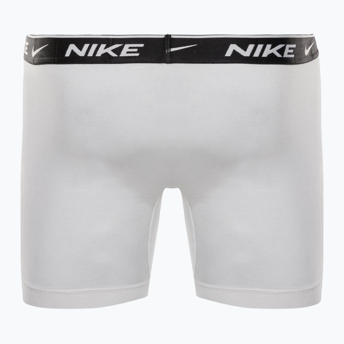 Nike Everyday Cotton Stretch Boxer Brief 3Pk MP1 weiß/grau heather/schwarz 9