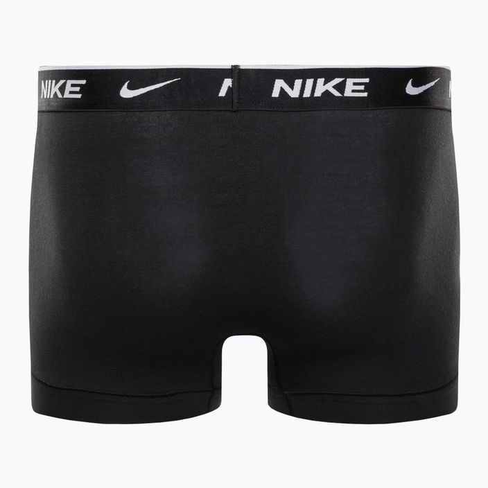 Herren Boxershorts Nike Everyday Cotton Stretch Trunk 3Pk UB1 schwarz 2