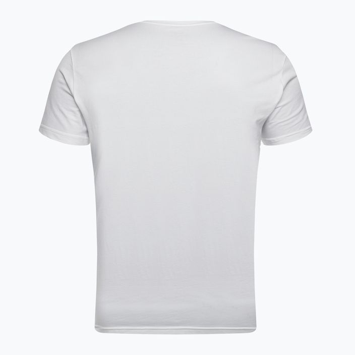 Herren Trainings-T-Shirt Nike Everyday Cotton Stretch Crew Neck SS 2Pk 100 weiß 2