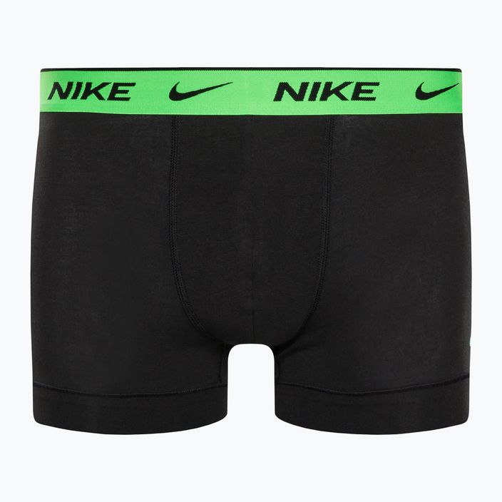 Herren Boxershorts Nike Everyday Cotton Stretch Trunk 3Pk BAU geo block print/cool grey/black 8