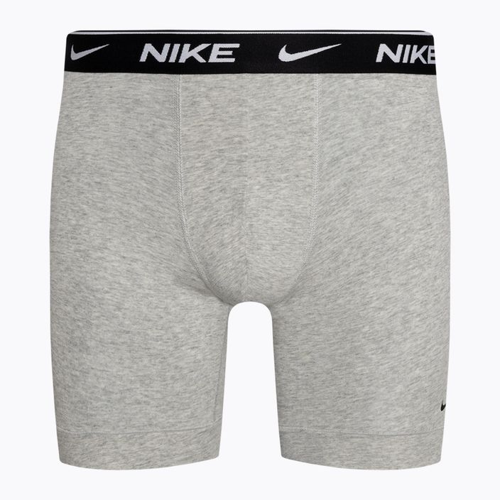 Boxershorts Herren Nike Everyday Cotton Stretch Boxer Brief 3 Paar pear/heather grey/black 3