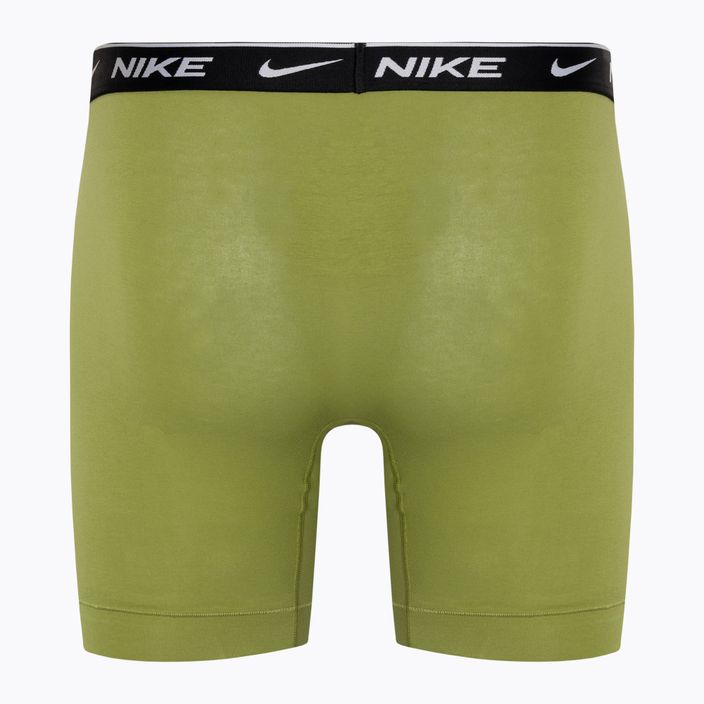 Boxershorts Herren Nike Everyday Cotton Stretch Boxer Brief 3 Paar pear/heather grey/black 5