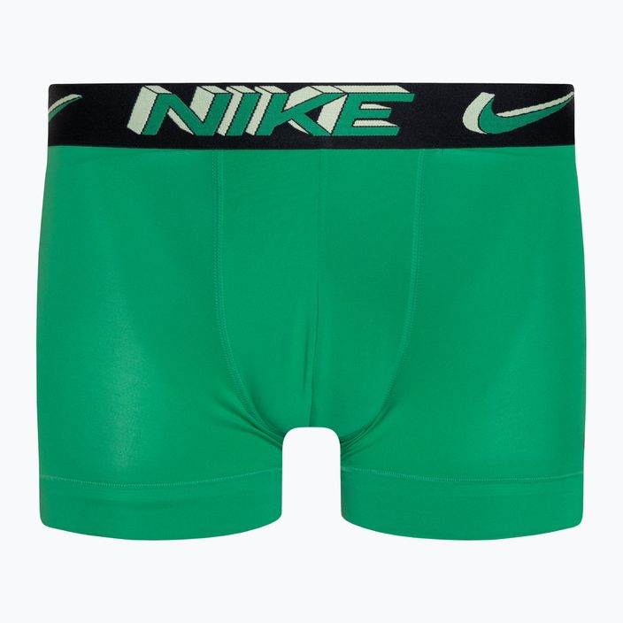 Nike Dri-Fit Essential Micro Trunk Herren Boxershorts 3 Paar Stadion grün/rosa steigen/schwarz 3d 7
