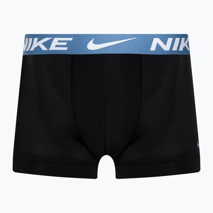 Herren Nike Dri-Fit Essential Micro Trunk Boxershorts 3 Paar schwarz/sternblau/pfirsich/anthrazit 2