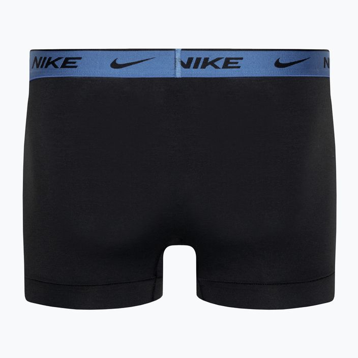 Boxershorts Herren Nike Everyday Cotton Stretch Trunk 3 Paar black/blue/fuchsia/orange 3