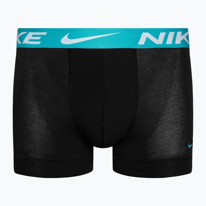 Herren Nike Dri-Fit Essential Micro Trunk Boxershorts 3 Paar blau/navy/gelb 2