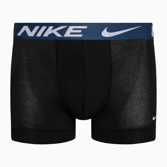 Herren Nike Dri-Fit Essential Micro Trunk Boxershorts 3 Paar blau/navy/gelb 3