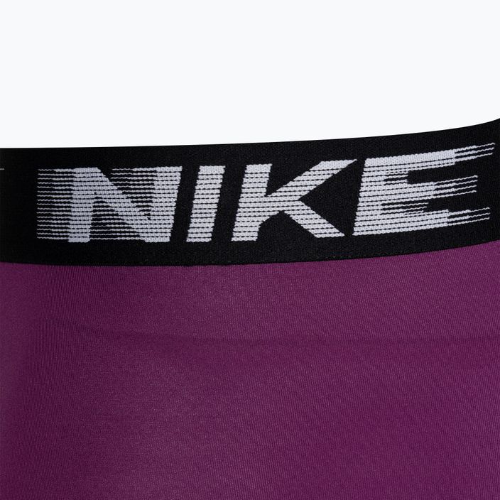 Nike Dri-Fit Essential Micro Trunk Herren Boxershorts 3 Paar violett/wolfsgrau/schwarz 6