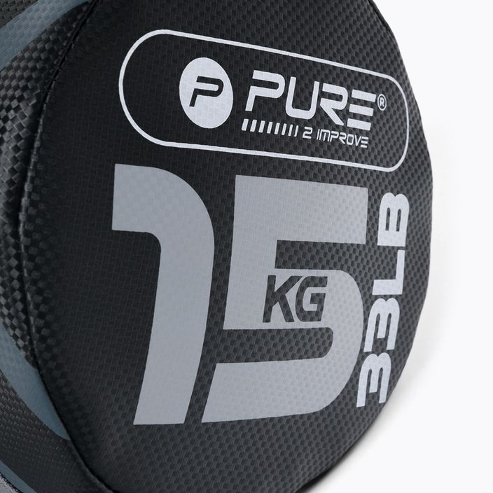 Pure2Improve 15kg Power Bag grau/schwarz P2I201730 Trainingstasche 3