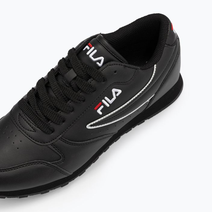 FILA Herrenschuhe Orbit Low schwarz/schwarz 6