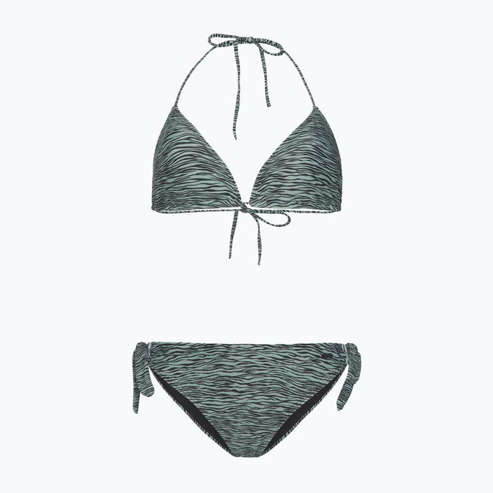 Zweiteiliger Damen-Badeanzug Protest Prtiquitos Triangel-Bikini grün P7619021