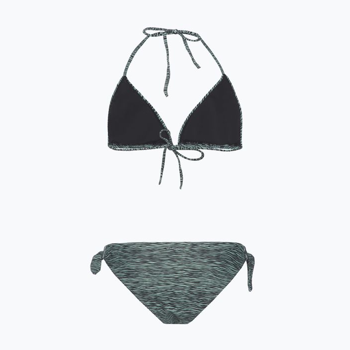Zweiteiliger Damen-Badeanzug Protest Prtiquitos Triangel-Bikini grün P7619021 2