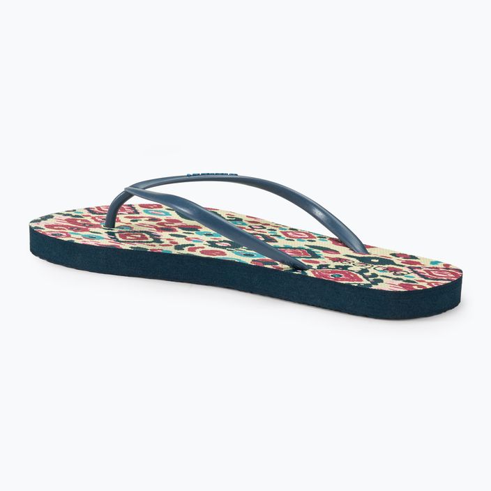 Frauen Protest Prtflorine Leinwandoffwhite Flip Flops 3