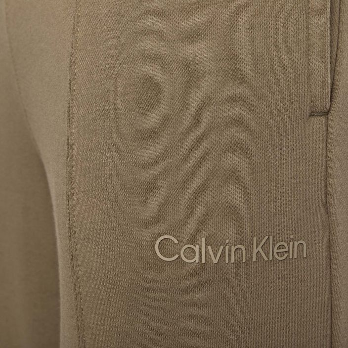 Herren Calvin Klein 8,5" Knit 8HU Trainingsshorts grau oliv 7