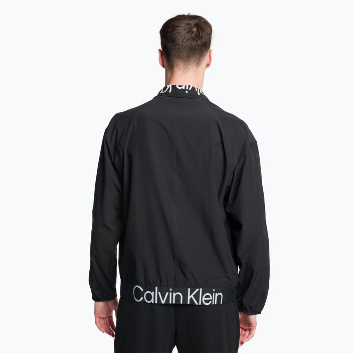 Herren Calvin Klein Windjacket BAE schwarz beauty jacket 3