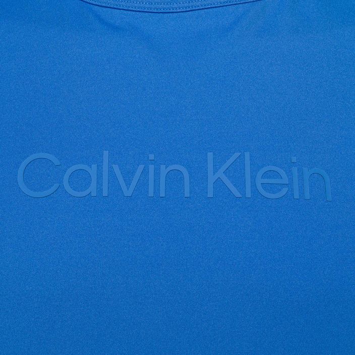 Herren Calvin Klein Palast blaues T-shirt 7