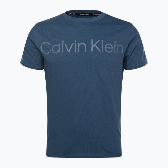 Herren Calvin Klein T-Shirt in Buntstiftblau 5