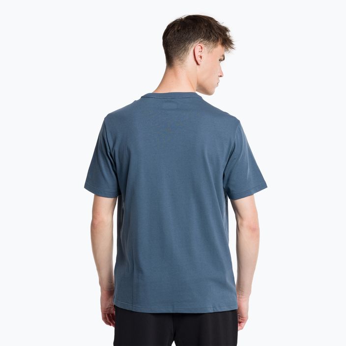 Herren Calvin Klein T-Shirt in Buntstiftblau 3