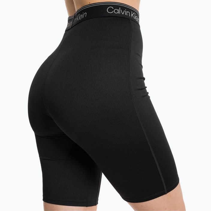 Calvin Klein Knit BAE Damen Trainingsshorts schwarz 4